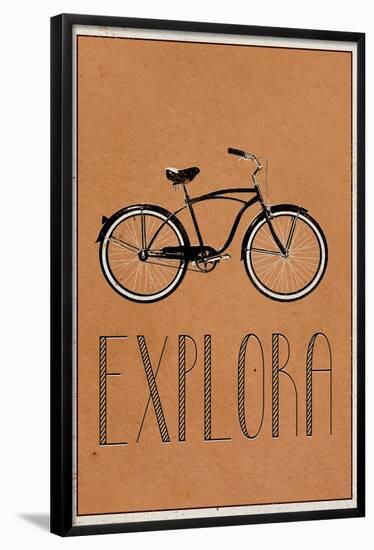 Explora (Spanish - Explore)-null-Framed Poster