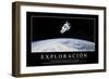 Exploración. Cita Inspiradora Y Póster Motivacional-null-Framed Photographic Print