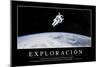 Exploración. Cita Inspiradora Y Póster Motivacional-null-Mounted Photographic Print