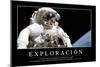 Exploración. Cita Inspiradora Y Póster Motivacional-null-Mounted Premium Photographic Print