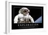 Exploración. Cita Inspiradora Y Póster Motivacional-null-Framed Photographic Print