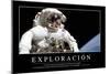 Exploración. Cita Inspiradora Y Póster Motivacional-null-Mounted Photographic Print