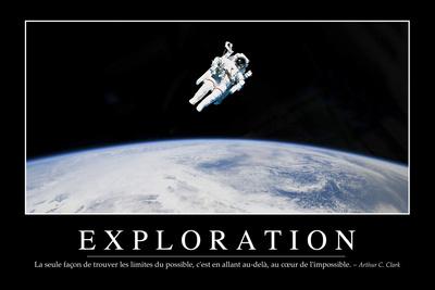 Exploration Citation Et Affiche D Inspiration Et Motivation Photographic Print Allposters Com