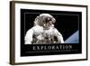 Exploration: Citation Et Affiche D'Inspiration Et Motivation-null-Framed Photographic Print