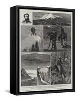 Exploration in the King Country, North Island, New Zealand, III-Joseph Nash-Framed Stretched Canvas