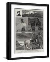 Exploration in the King Country, North Island, New Zealand, III-Joseph Nash-Framed Giclee Print