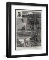 Exploration in the King Country, North Island, New Zealand, III-Joseph Nash-Framed Giclee Print