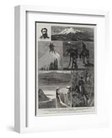 Exploration in the King Country, North Island, New Zealand, III-Joseph Nash-Framed Giclee Print