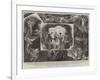 Exploration of St Michael's Cave, Gibraltar, by Naval Officers-null-Framed Giclee Print