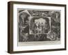 Exploration of St Michael's Cave, Gibraltar, by Naval Officers-null-Framed Giclee Print