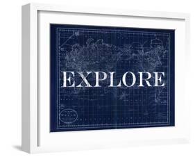 Explore Atlas-Lula Bijoux-Framed Art Print