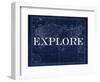 Explore Atlas-Lula Bijoux-Framed Art Print