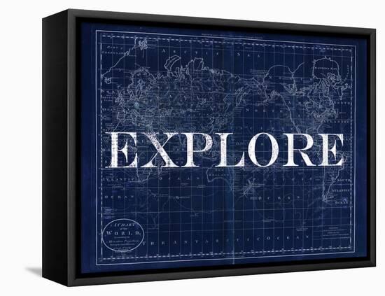 Explore Atlas-Lula Bijoux-Framed Stretched Canvas