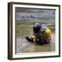 Explore: Child in the Rain-Nicole Katano-Framed Photo