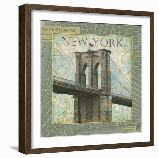 Explore New York-Christopher James-Framed Art Print