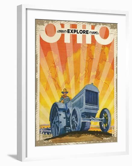 Explore Ohio-null-Framed Giclee Print