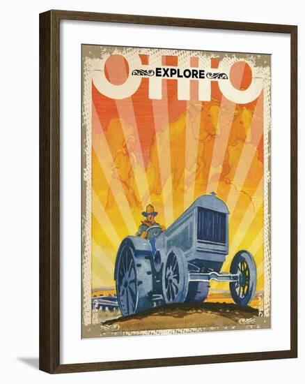 Explore Ohio-null-Framed Giclee Print