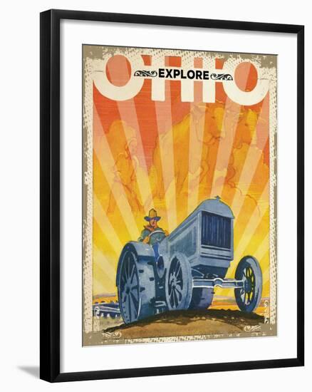 Explore Ohio-null-Framed Giclee Print