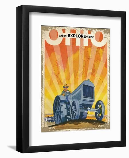 Explore Ohio-null-Framed Giclee Print