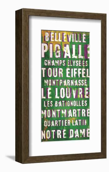 Explore Paris I-Sven Pfrommer-Framed Art Print