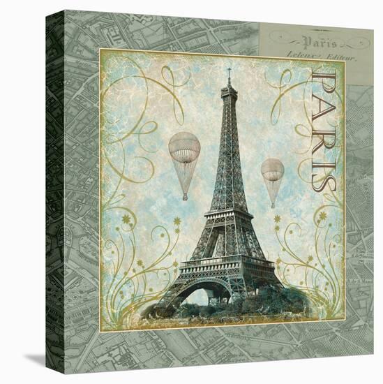 Explore Paris-Christopher James-Stretched Canvas