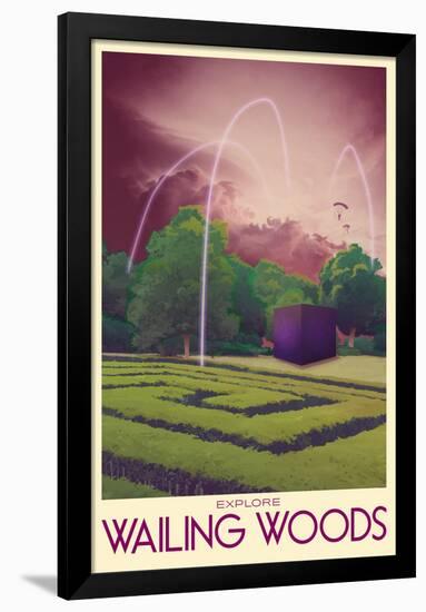Explore Wailing Woods-null-Framed Poster