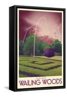 Explore Wailing Woods-null-Framed Stretched Canvas