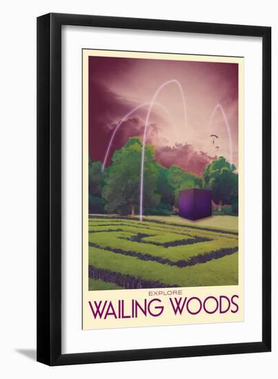 Explore Wailing Woods-null-Framed Premium Giclee Print