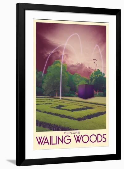 Explore Wailing Woods-null-Framed Premium Giclee Print