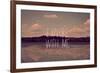 Explore with Me-Vintage Skies-Framed Giclee Print