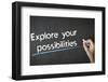 Explore Your Possibilities-kbuntu-Framed Photographic Print