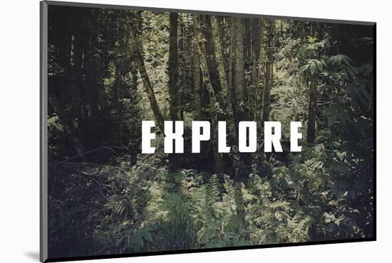 Explore-Leah Flores-Mounted Art Print