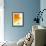 Explore-Jazzberry Blue-Framed Art Print displayed on a wall