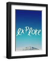 Explore-Leah Flores-Framed Premium Giclee Print