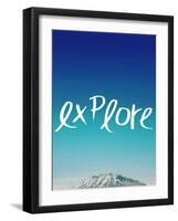 Explore-Leah Flores-Framed Giclee Print