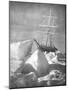 Explorer Ernest Shackleton's Ship "Endurance" Trapped and Slowly Crushed by Ice in Weddell Sea-null-Mounted Photographic Print