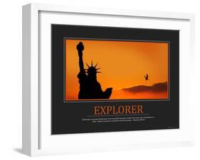 Explorer (French Translation)-null-Framed Photo