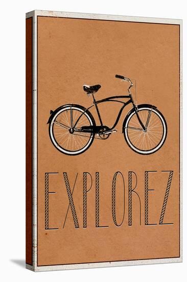 Explorez (French - Explore)-null-Stretched Canvas