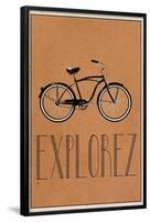 Explorez (French - Explore)-null-Framed Poster