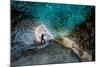 Exploring a Glacial Ice Cave, Svinafellsjokull, Iceland-null-Mounted Photographic Print