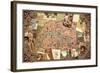 Exploring Paris-Kate Ward Thacker-Framed Giclee Print