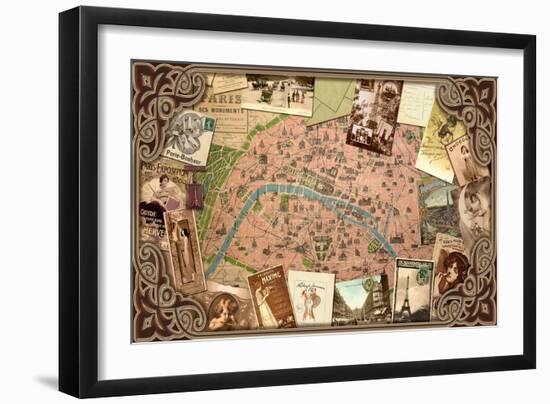 Exploring Paris-Kate Ward Thacker-Framed Giclee Print