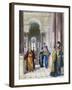 Exploring the Museum, 1817-Jean-Baptiste Isabey-Framed Giclee Print