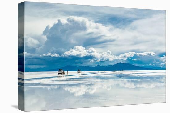 Exploring the Salar De Uyuni with Spectacular Reflections-Benedikt Juerges-Stretched Canvas