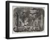 Explosion at Castel Nuovo, Naples-null-Framed Giclee Print