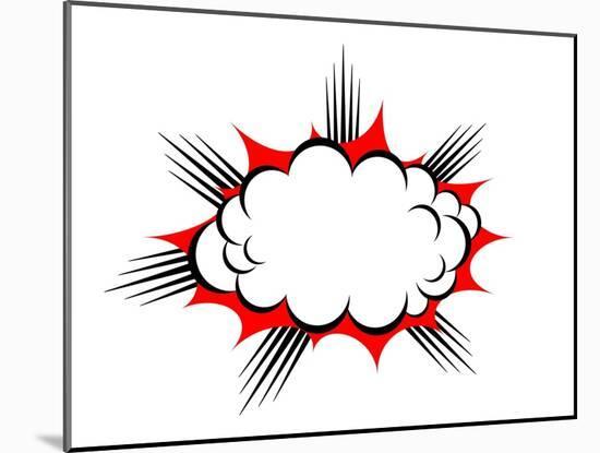 Explosion Cloud-Arcady31-Mounted Art Print