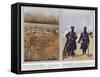 Explosion D'Un Depot De Munitions, Tirailleurs Senegalais-Jules Gervais-Courtellemont-Framed Stretched Canvas