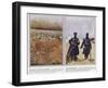 Explosion D'Un Depot De Munitions, Tirailleurs Senegalais-Jules Gervais-Courtellemont-Framed Photographic Print