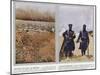 Explosion D'Un Depot De Munitions, Tirailleurs Senegalais-Jules Gervais-Courtellemont-Mounted Photographic Print