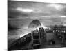 Explosion of a Depth Charge Launched from U.S. Coast Guard Cutter Spencer-null-Mounted Photo